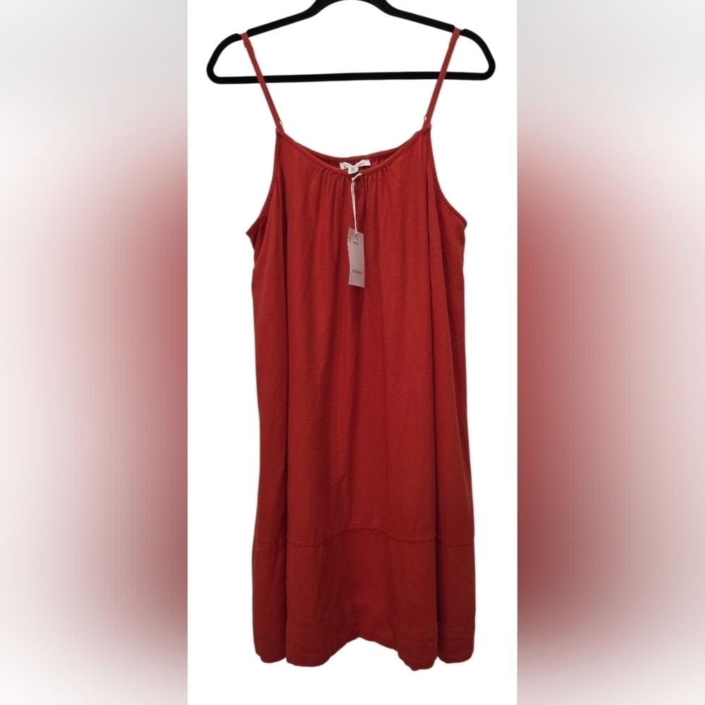 Free Assembly Womans Rust Swing Dress, Size XL, NWT